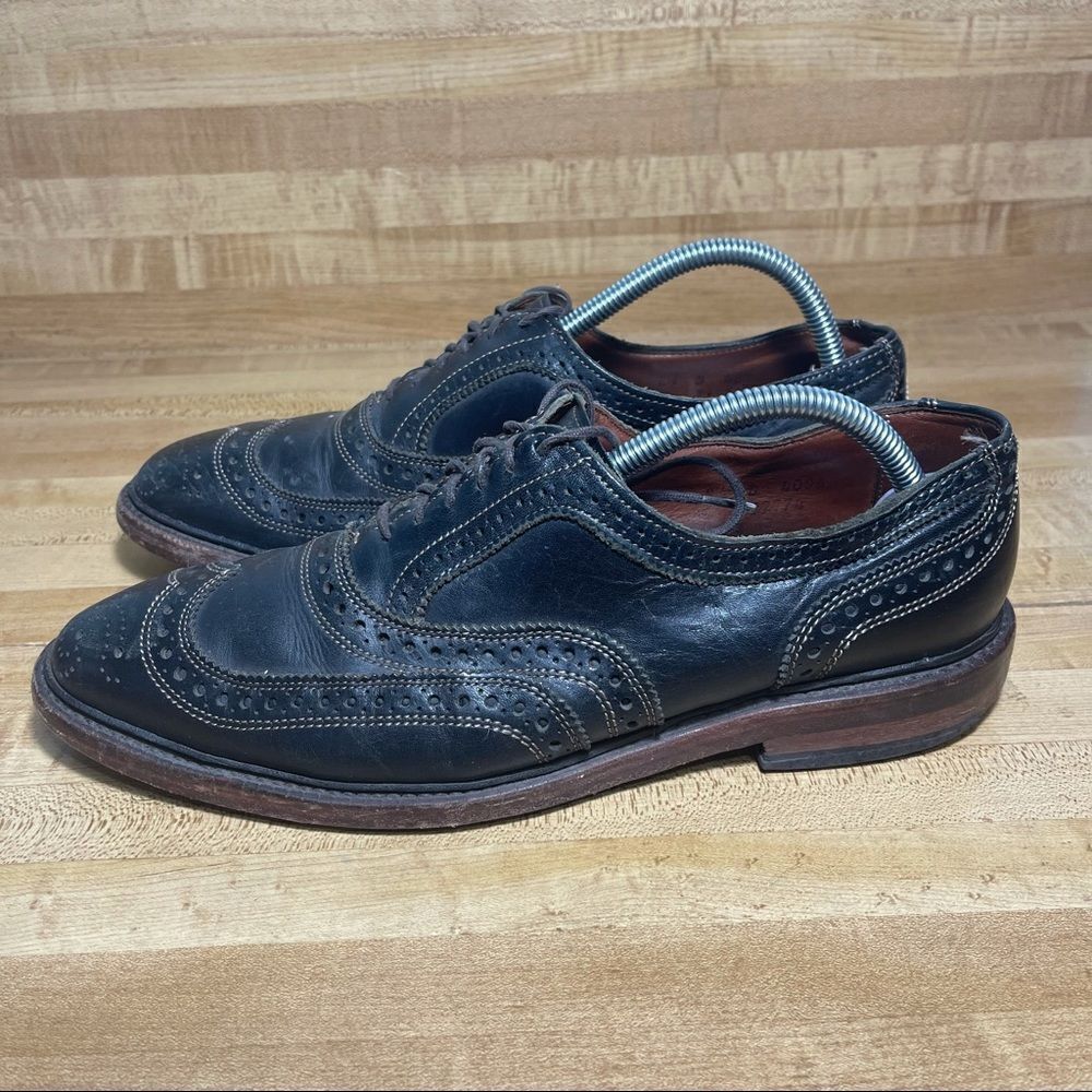 Allen‎ Edmonds "McTavish" Oxford Wingtips 8.5 D  Black Made in the USA